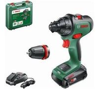 Bosch AdvancedDrill 18 18V Li-Ion Batterie Visseuse Perceuse Set (1x 2,5Ah) Dans Coffret - 32Nm - Moteur Sans Charbon