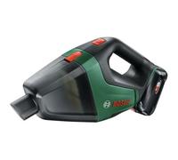 Bosch Home and Garden Aspirateur sans Fil - UniversalVac 18 (1 batterie 18V - 2,5Ah, Système 18 V, livré dans un emballage carton) 06033B9101 Vert