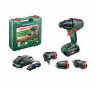 Bosch Home and Garden Bosch perceuse-visseuse à percussion sans fil AdvancedImpact 18 (1 batterie, système 18V, avec accessoires, dans une boîte en carton)
