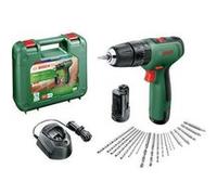 Bosch Home and Garden EasyImpact 1200 2 vitesses-Perceuse à percussion sans fil + 2 batteries, + accessoires, + mallette G