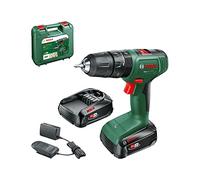 Bosch Home and Garden EasyImpact Perceuse-visseuse sans fil 18V-40 (2 batteries, système 18 volts, dans étui de transport)
