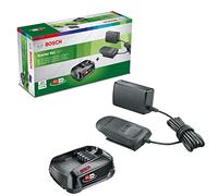 Bosch Home and Garden Kit de départ Batterie et Chargeur 18 V Bosch (système 18 V, Batterie 2,5 Ah, Chargeur, dans boîte en Carton)