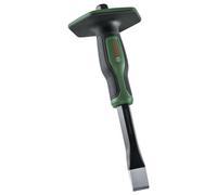 Bosch Ciseau plat pour pierre 22-250 mm (tranchant doublement trempé pour tâches exigeantes ; manche chrome-vanadium ; poignée Softgrip avec protection des mains)