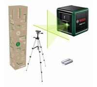Bosch Laser lignes Quigo Green Set 0603663CZ1, laser vert avec trépied