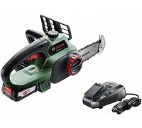 Bosch Home and Garden sans fil Tronçonneuse sans batterie, avec étrier de protection Longueur de lame 200 mm