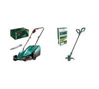 Bosch Home and Garden Tondeuse à Gazon - Arm 3200 Vert & EasyGrassCut 23 Débroussailleuse électrique 280 W Diamètre de Coupe 23 cm