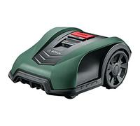 Bosch Home and Garden Tondeuse robot connectée - Indego S+ 350 (contrôle avec smartphone, largeur de coupe de 19 cm, superficie jusqu’à 350 m², avec accessoires)
