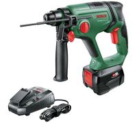 Bosch Home and Garden Universal Hammer -Marteau perforateur sans fil 18 V 4.0 Ah Li-Ion + batterie, + chargeur, + mallette