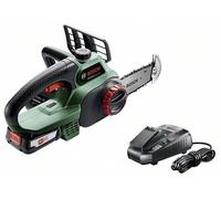 Bosch Home and Garden UniversalChain 18 sans fil Tronçonneuse sans batterie, avec étrier de protection Longueur de lame 200 mm