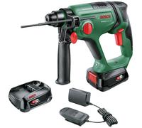 Bosch Home and Garden UniversalHammer 18V -Marteau perforateur sans fil 18 V 2.5 Ah Li-Ion + 2 batteries, + chargeur, + mallette