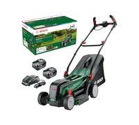 Bosch 37-550 Marcher derrière un tracteur tondeuse Batterie Noir, Vert