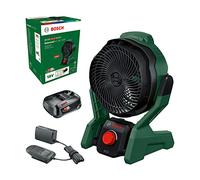 Bosch Home and Garden Ventilateur Portable sans Fil UniversalFan 18V-1000 (1 Batterie 2,0 Ah, Système 18 V, Bricolage, Camping et Plus Encore, Volume du Débit d'air : 1000 m³/h, Livré dans un Carton)