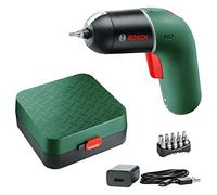 Bosch Home and Garden Visseuse sans fil Bosch - IXO (6ème génération, verte, variateur de vitesse, rechargeable avec câble micro USB, dans coffret), NSP, IXO Basique