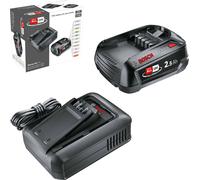 BOSCH Home & Garden 1600A031T4 BOSCH Home & Garden Batterie d'outillage avec chargeur 2,5 Ah + AL 1830CV Li-Ion 2.5 Ah