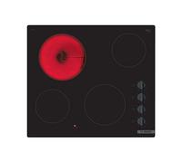 Bosch Home & Kitchen Appliances Bosch PKE611CA3E Plaque de cuisson électrique, 60 cm, Noir, Intégré, Série 2