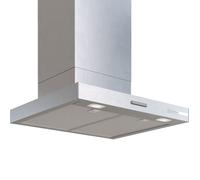 Bosch Hotte décorative murale DWB65CC30 Série 4 60 cm aspect métal Éclairage LED