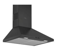 BOSCH Hotte Décorative pyramidale aspirante noir Largeur 60cm Débit d'air 360m3/h