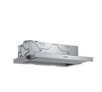 Bosch Serie 2 DFM064W54 hotte Semi-intégrée (semi-encastrée) Métallique, Argent 388 m³/h