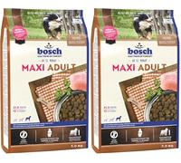 Bosch HPC Maxi Adult - Aliments secs pour Chiens Adultes de Grandes Races (à partir de 25 kg) - 1 x 3 kg (Lot de 2)