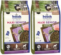 Bosch HPC Maxi Senior avec de la volaille fraîche et du Riz - Croquettes pour Chiens âgés de Grande Race (à partir de 25 kg) - 1 x 1 kg (Lot de 2)