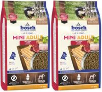 Bosch HPC Mini Adult - avec Agneau & Riz - Aliments secs pour Chiens Adultes de Petites Races (jusqu'à 15 kg) - 3 kg (Lot de 2)
