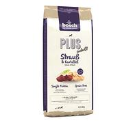 bosch HPC PLUS Autruche et pomme de terre - Croquettes pour chiens adultes de toutes races - mono-protéine - sans céréales - 1 x 12,5 kg