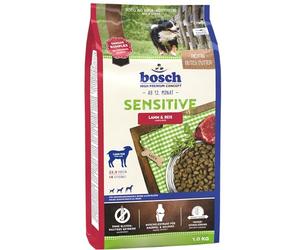 bosch HPC Sensitive Agneau et riz - Croquettes pour les chiens de toutes races sensibles à l'alimentation - 1 x 3 kg