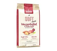 bosch HPC SOFT Maxi Buffle d'eau et patate douce - Croquettes semi-moelleuses pour chiens adultes de grande race - Monoprotéines - Sans céréales - 1 x 12,5 kg