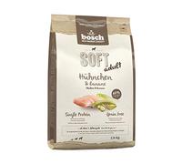 bosch HPC SOFT Poulet et banane - Croquettes semi-humides pour chiens adultes de toutes races - Monoprotéines - Sans céréales - 1 x 2,5 kg