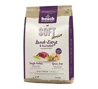 bosch HPC SOFT Senior Chèvre & Pomme de terre - Aliments semi-humides pour chiens âgés - Chiens de toutes races sensibles sur le plan nutritionnel - Monoprotéines - Sans céréales - 1 x 2,5 kg