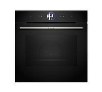 Bosch HSG7261B1 Four encastré série 8 Cuisson vapeur jusqu'à 120°C, Home Connect : télécommande, assistant de cuisson, écran tactile, AirFry, 60 x 60 cm, noir