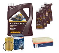 BOSCH Inspection set 9L MANNOL Longue durée de vie 504/507 5W-30 pour
