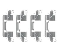 BOSCH Jeu d'accessoires, garniture de frein à disque 1987474477