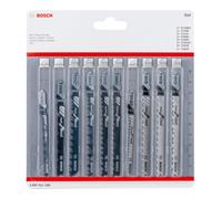 Bosch Jeu de 10 lames de scie sauteuse Bosch Wood Quantité:1