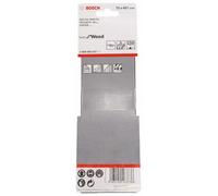 BOSCH Jeu de 3 bandes abrasives X440 75 x 457 mm, 150 2608606037