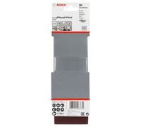 BOSCH Jeu de 3 bandes abrasives X440 75 x 457 mm, 80 2608606034