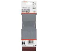 BOSCH Jeu de 3 bandes abrasives X440 75 x 533 mm, 80 2608606071