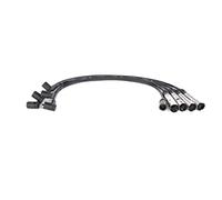 BOSCH Jeu de câbles d'allumage 0986356355 | Compatible avec: AUDI 100 C1 Stufenheck, 100 C2 Avant, 100 C2 Stufenheck, 80 B1 Stufenheck, 80 B2 Stufenheck, COUPE B2