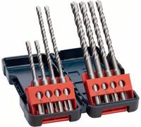 Bosch Jeu de forets à marteau SDS plus-3 8 pièces Tough Box 6-10 mm - 2607019902