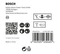 Bosch Jeu de forets Bosch Expert Hard Ceramic HEX-9, 6 mm, jeu mixte Quantité:1