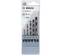 Bosch Accessories 2607002824 HSS Jeu de forets pour le métal 5 pièces 2 mm, 3 mm, 4 mm, 5 mm, 6 mm DIN 338 tige hexagonale 1 pc(s)