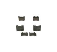 BOSCH Jeu de garnitures de frein, frein à disque 0986424411 Compatible avec: CITROËN SAXO, PEUGEOT 106 I, 106 II
