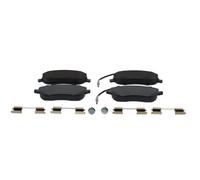 Bosch Plaquettes de frein avant 0 986 494 615 – palpeur d'usure intégré, ép. 19 mm, avec accessoires