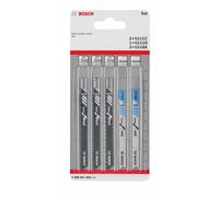 BOSCH Jeu de lames de scie pour scie oscillante (queue universelle) 5 pcs 2608667855