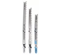 BOSCH Jeu de lames de scie pour scies oscillantes, 3 pièces T 101 BIF (2x) ; T 101 AOF 2608636429