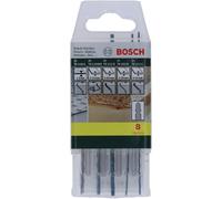 BOSCH Jeu de lames de scie sauteuse 8 pièces