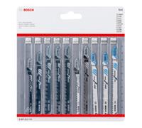 Bosch Accessories 2607011170 SET de lames de scie sauteuse Wood and Metal, 10 pièces 10 pc(s)