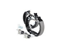 BOSCH Jeu de mâchoires de frein 0204114680 | Compatible avec: CITROËN C3 III, C4 CACTUS, C-ELYSEE, PEUGEOT 208 I, 301
