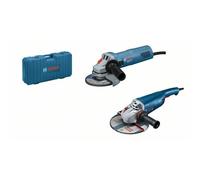 Bosch Jeu de meuleuses d'angle : GWS 22-230 J + GWS 880 en mallette artisanale - 06018C1308