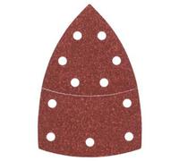BOSCH Disques abrasifs pour ponceuses Multi, 10 pcs. 102 x 62 / 93mm 2609256A62